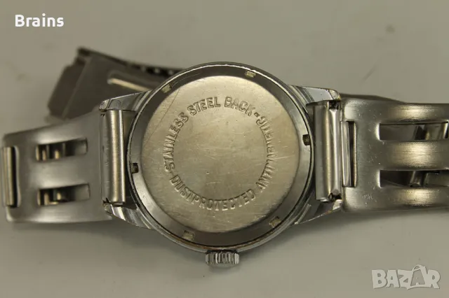 Стар Мъжки Часовник MIDAS 17 Камъка, снимка 8 - Антикварни и старинни предмети - 49467108