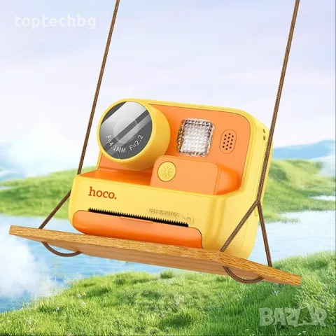 Детски фотоапарат с принтер HOCO DV200с безплатна доставка, снимка 6 - Електрически играчки - 48370330