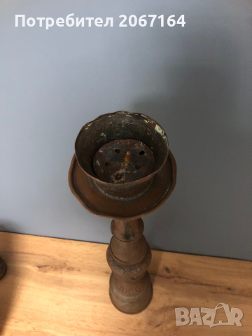 Голямо старинно наргиле от месинг, снимка 12 - Антикварни и старинни предмети - 44658629