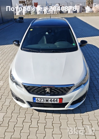 Peugeot 308 SW, 2018г. бензин 1.2, 130 к.с. GT-line, внос от Швейцария, снимка 9 - Автомобили и джипове - 52255179