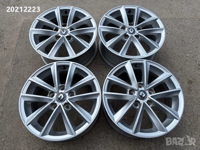4 броя алуминиеви джанти за Renault Megane IV 16, снимка 2 - Гуми и джанти - 54238210