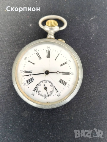 Швейцарски джобен часовник - NICKEL GARANTI - ПРОМОЦИЯ, снимка 16 - Джобни - 48887495