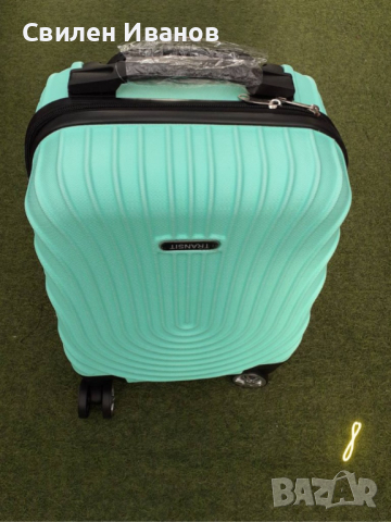 Стилен куфар с колелца за ръчен багаж с твърдо покритие 40/30/20см, снимка 3 - Други - 44795339
