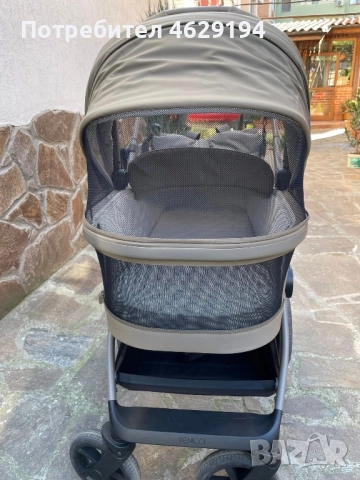 Бебешка Количка Venicci Upline Leo – стил, комфорт и качество, снимка 5 - Детски колички - 52132080