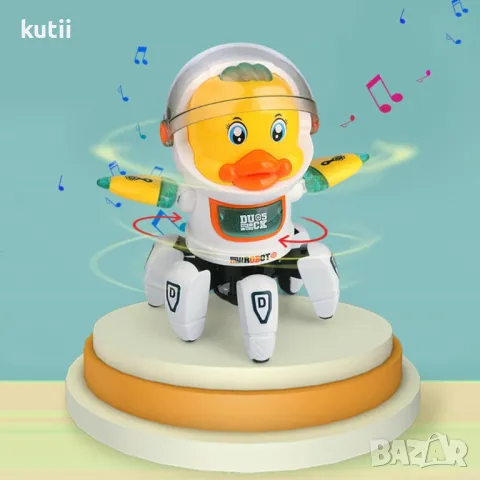 🔥САМО ДНЕС Вземи! ИНТЕРАКТИВНА ИГРАЧКА ПАТИЦА ТАНЦУВАЩА 🔥 🔥ПРОМО ЦЕНА 27.99 лв 🔥, снимка 1