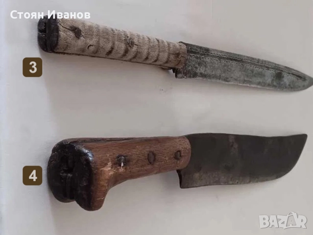 Стари КОВАНИ НОЖОВЕ Каракулак ПЪРВА Част, снимка 3 - Ножове - 51652356