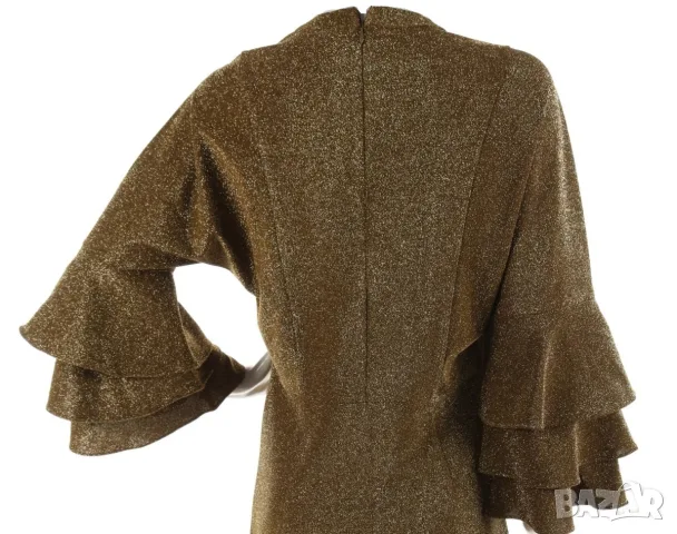 Scotch & Soda Maison Scotch оригинална нова златиста рокля М, снимка 9 - Рокли - 56090449