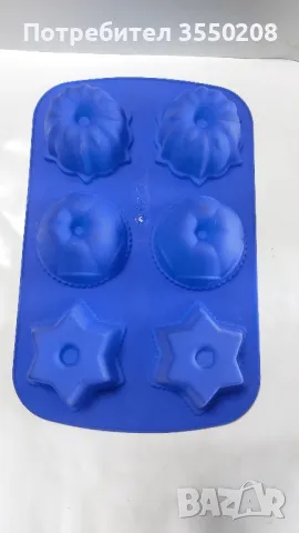 Силиконови формички за печене, нови, снимка 3 - Форми - 48640795