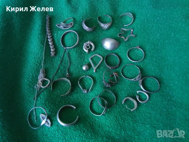 100 грама сребърни накити за поправка за реставрация за части или материал 50642, снимка 6 - Колиета, медальони, синджири - 50238798