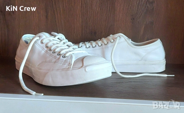 Converse Jack Purcell unisex обувки от кожа - номер 41, снимка 4 - Кецове - 53972433