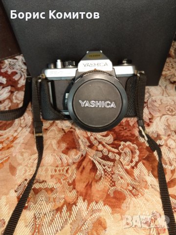 Продавам фотоапарат YASHICA FX-7 35-милиметров филмов фотоапарат с ML Zoom 42-75mm обектив и каишка, снимка 5 - Фотоапарати - 31364789