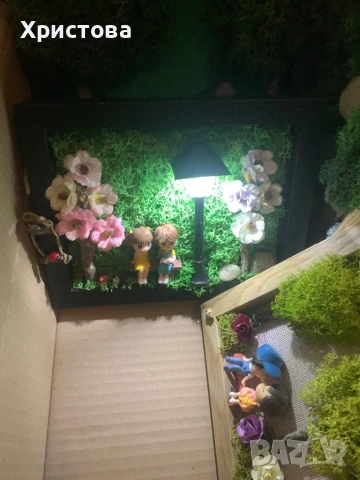 Ръчно изработени 3Д картини със скандинавски мъх, снимка 5 - Картини - 51099815