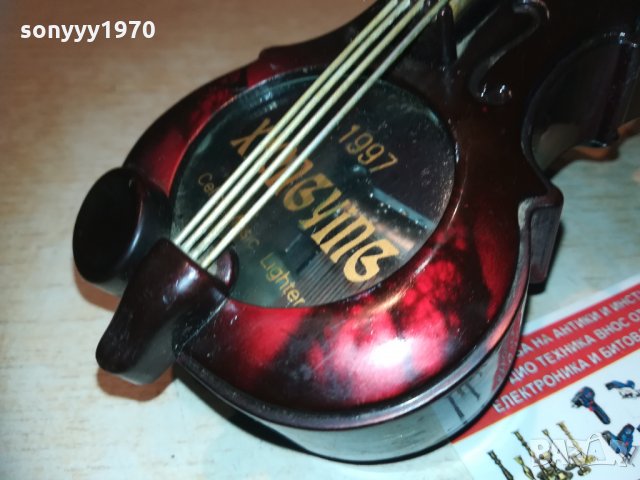 контрабас 20см-запалка с музикална кутия 2202212002, снимка 5 - Колекции - 31915833