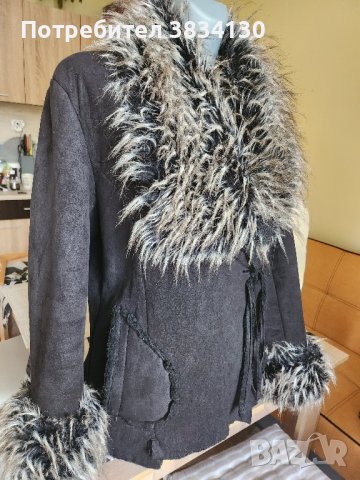 Елегантно дамско палто, снимка 2 - Палта, манта - 42572955