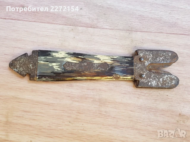 Елмаз стар инструмент за стъкло, снимка 2 - Антикварни и старинни предмети - 51428037