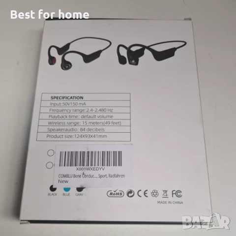 Безжични слушалки с костна проводимост Bluetooth 5.2, отворени, снимка 2 - Bluetooth слушалки - 51165145