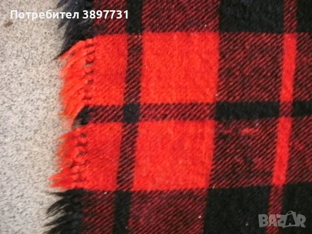 Постелка от миналия век - оригинална - голяма - вълнена , снимка 6 - Килими - 47668177