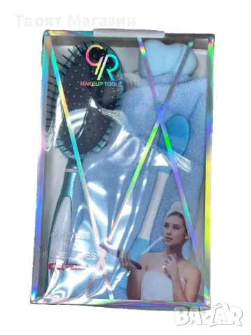 Комплект за баня , снимка 3 - Аксесоари за коса - 48545230