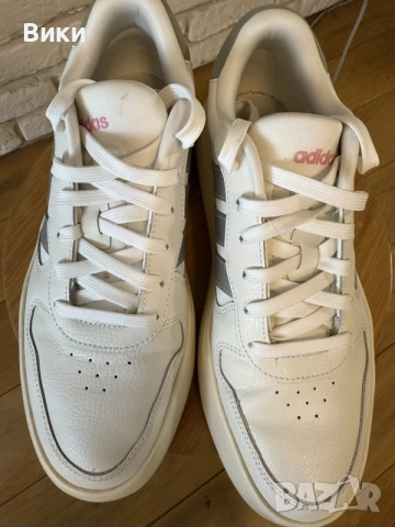 Бели кецове/маратонки Adidas, снимка 3 - Кецове - 56234688