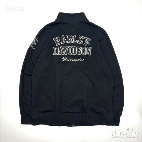 Vintage Harley-Davidson Full Zip Блуза, снимка 2 - Суичъри - 52080183