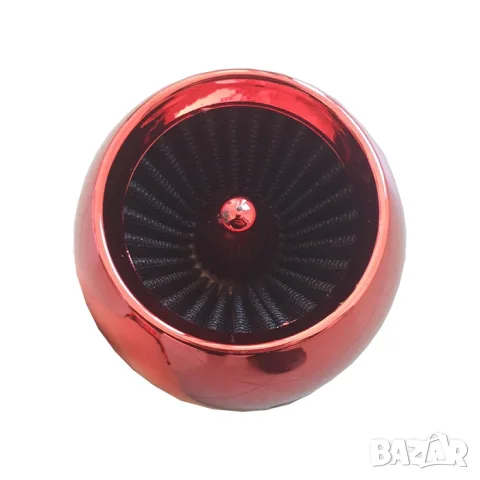 Спортен въздушен филтър 50 mm червен с височина 140 mm, снимка 2 - Аксесоари и консумативи - 55866449
