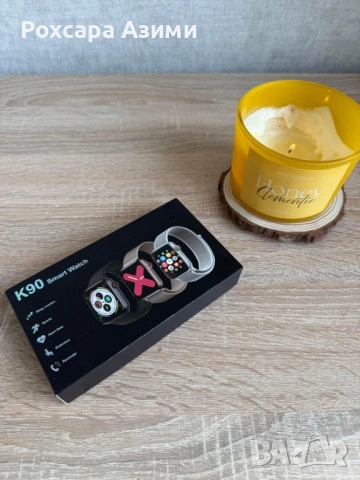 Smart Часовник K90 ⌚️, снимка 2 - Смарт часовници - 53360112