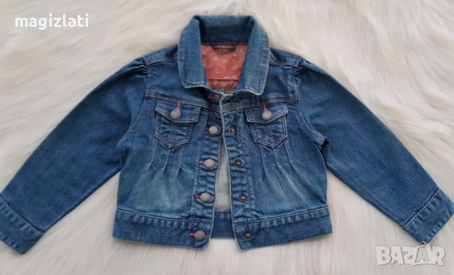 Детско дънково яке 2-3 години , снимка 8 - Детски якета и елеци - 40129349