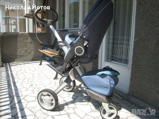Бебешка количка Stokke® Xplory® V3 +зимен и летен комплект и кош за автомобил, снимка 1 - Детски колички - 37343434
