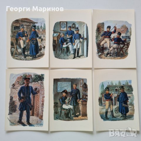 Пощенски картички с мотиви на Gustav Otto Müller, цялата колекция, 1965 г., снимка 4 - Колекции - 31943893