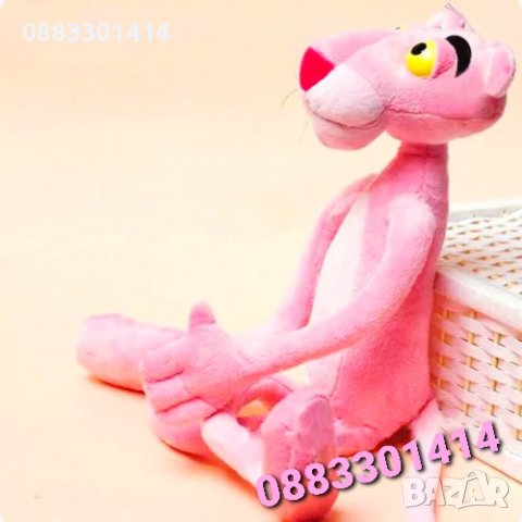 Пинко Розовата Пантера плюшена играчка 60см , снимка 2 - Плюшени играчки - 39342592