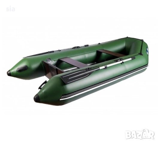 НАДУВАЕМА  ЛОДКА ЗА РИБОЛОВ С ТВЪРДО ДЪНО 334 СМ. AQUA STORM STK 330