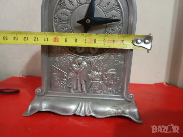 Винтидж настолен часовник , снимка 3 - Антикварни и старинни предмети - 54013773