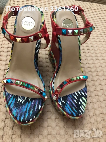 Дамски сандали EXE, снимка 4 - Сандали - 50514994