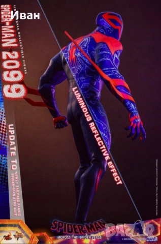 Hot Toys Spider - man 2099/Хот Тойс Спайдър - мен 2099, снимка 4 - Колекции - 47223405
