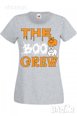 Дамска тениска The Boo Crew 2,Halloween,Хелоуин,Празник,Забавление,Изненада,Обичаи,, снимка 5 - Тениски - 38144187
