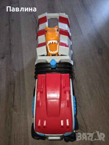 Paw Patrol Дино патрул Dino Rescue Камион, снимка 7 - Коли, камиони, мотори, писти - 51178611