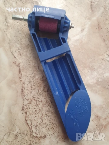 Уред за заточване на всредла , бургии