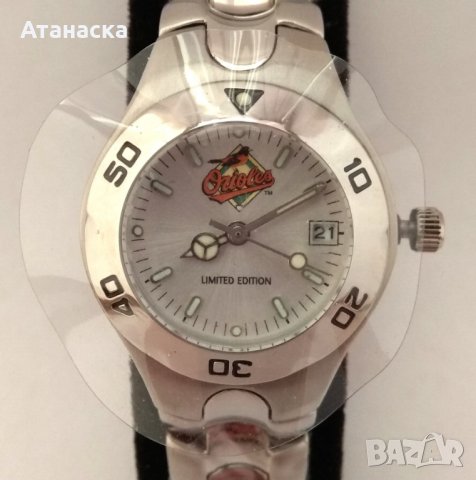 Baltimore Orioles - чисто нов английски дизайнерски часовник, снимка 1 - Дамски - 31232747