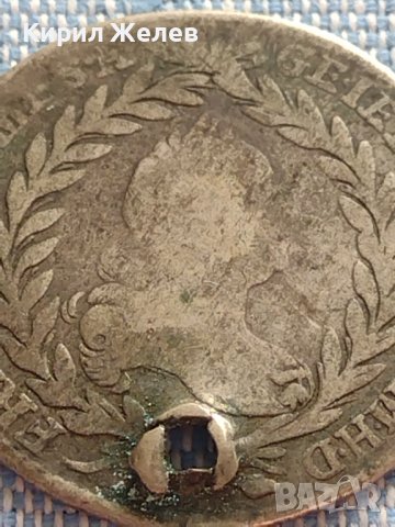 Сребърна монета 20 кройцера 1758г. Франц първи Свещена Римска империя 12235, снимка 2 - Нумизматика и бонистика - 42887110