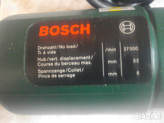 Швейцарски Оригинален Прав Шлайф Бош-550 Вата-От Старото Качество-BOSCH PDF500A-ОТЛИЧЕН-27000 об/мин, снимка 13 - Други инструменти - 44713813