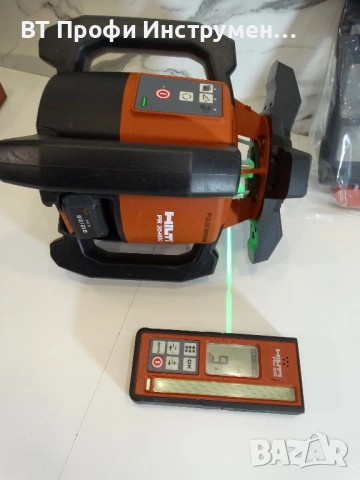 Hilti PR 30 HVSG A12 - Ротационен лазерен нивелир със зелен лъч, снимка 6 - Измервателни инструменти - 54349306