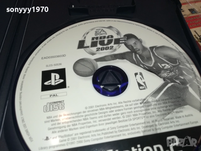 SONY PS2 GAME NBA LIVE 2002 2611250836, снимка 9 - Игри за PlayStation - 52544479