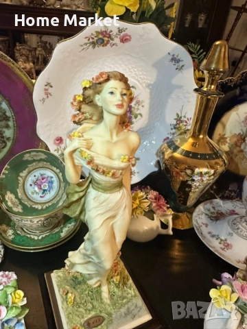 TTORIO TESSARO  ITALY  1991 “Лятна Роза” изключителна красота в стил Art Deco лимитирана серия , снимка 4 - Антикварни и старинни предмети - 52771256