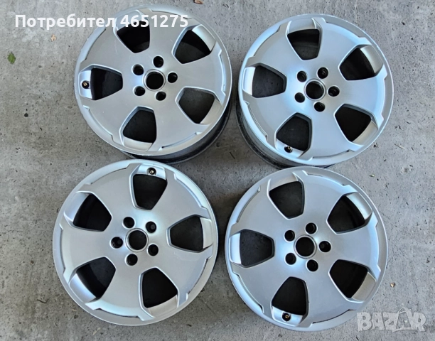 Оригинални немски алуминиеви джанти 17 цола за Ауди/Фолксваген/Шкода/Сеат