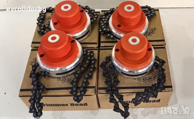 ШОК ЦЕНА!!! УНИВЕРСАЛНА МЕТАЛНА ГЛАВА С ВЕРИГА ЗА ТРИМЕРИ., снимка 2 - Градинска техника - 49300593