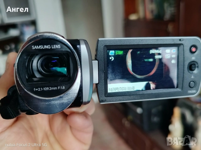 Цифрова видеокамера Samsung HMX F-90