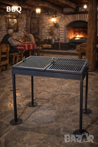 скара Барбекю на Дървени въглища 