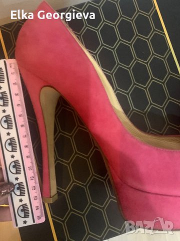 Маркови дамски обувки Elisabetta Franchi 38 номер, снимка 9 - Дамски елегантни обувки - 44342333