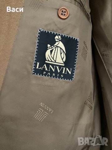 LANVIN оригинално палто от кашмир, снимка 5 - Палта - 44339588