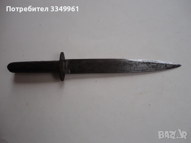 Старинен щурмови армейски нож окопна кама , снимка 6 - Ножове - 51287037